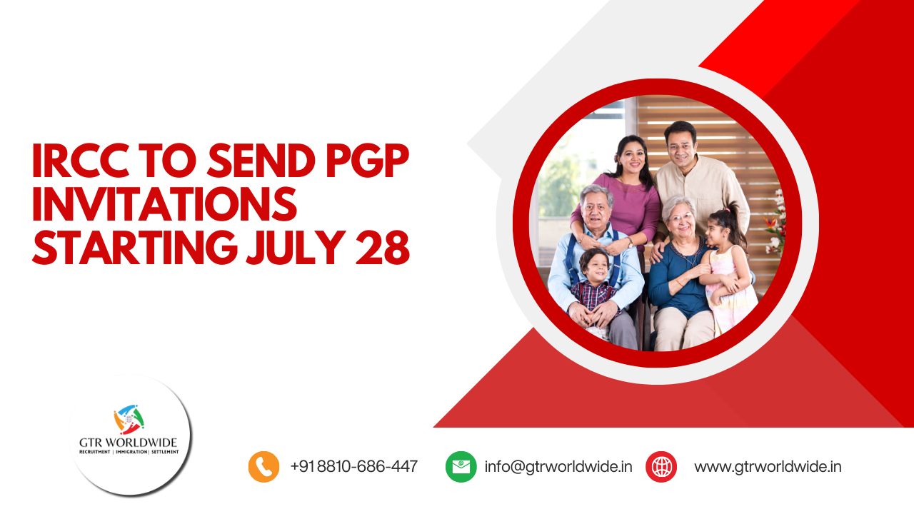 IRCC to Begin Sending Invitations Starting July 28