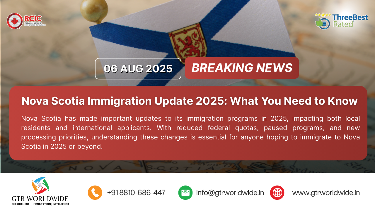 Nova Scotia Immigration Update 2025: Key Changes You Need to Know