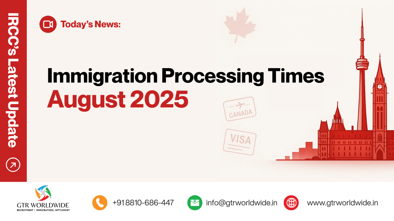 Immigration Processing Times Update – IRCC’s Latest Report (August 2025)