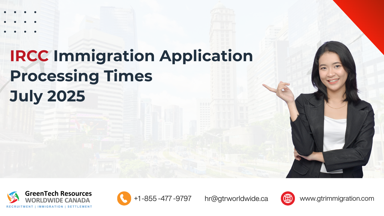 IRCC Processing Times – July 2025 Update