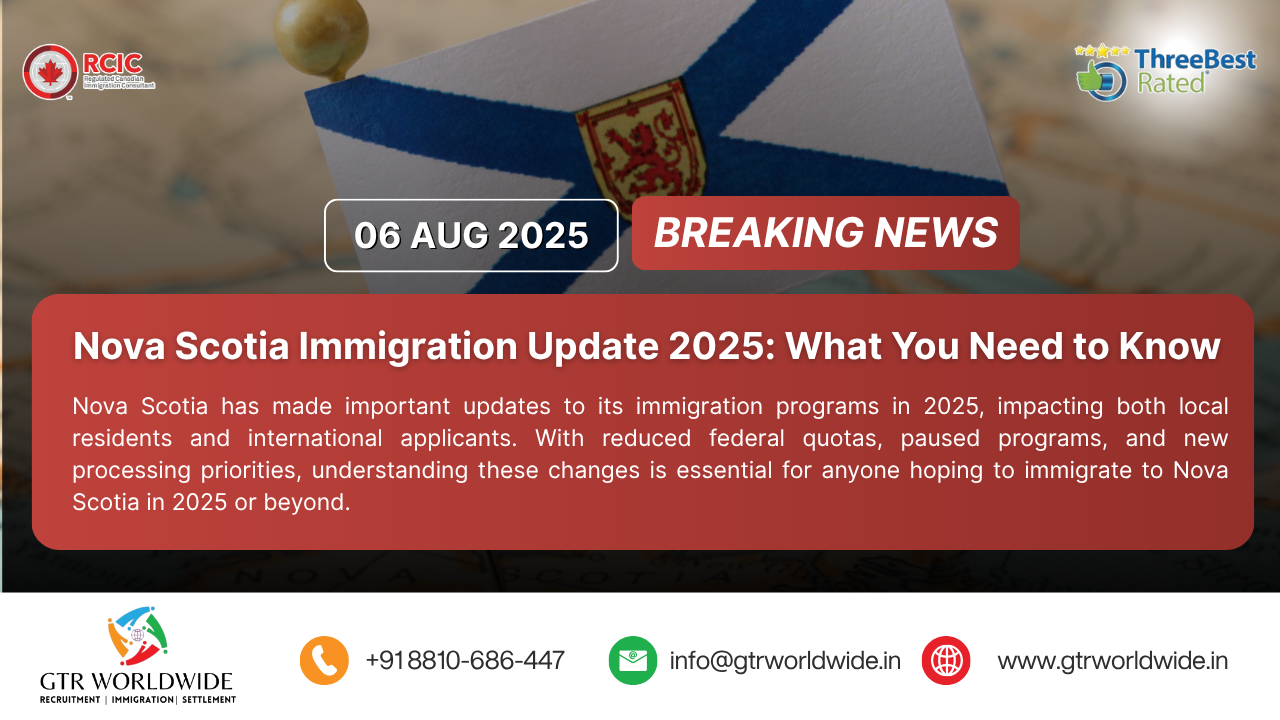 Nova Scotia Immigration Update 2025: Key Changes You Need to Know