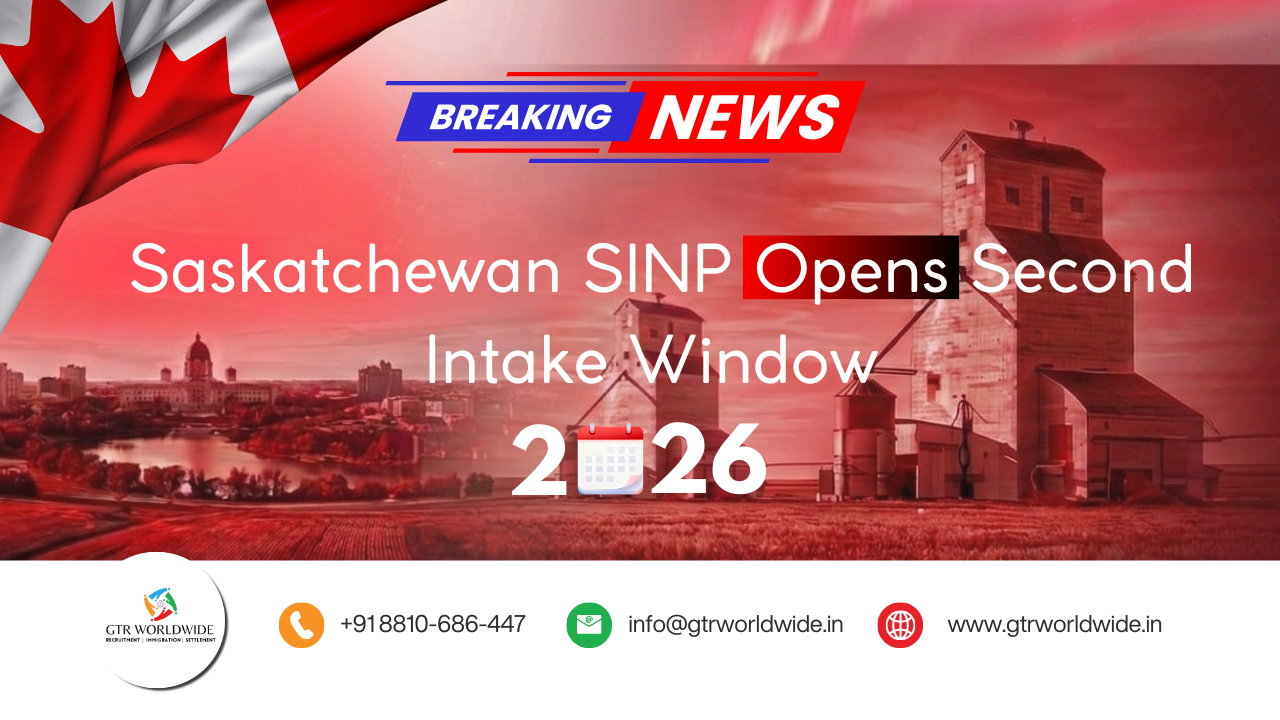 Saskatchewan SINP Opens Second Intake Window 2026