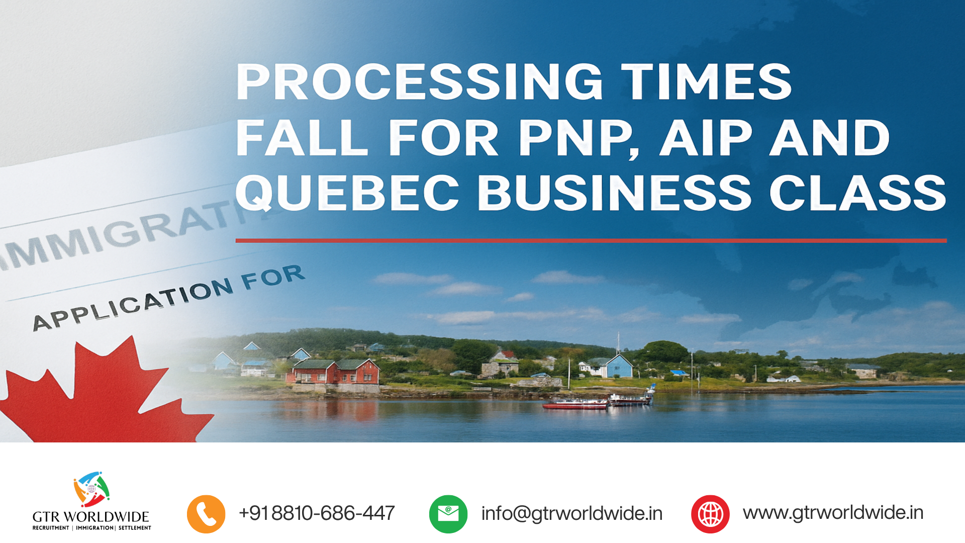 Processing Times Fall for PNP, AIP and Quebec Business Class
