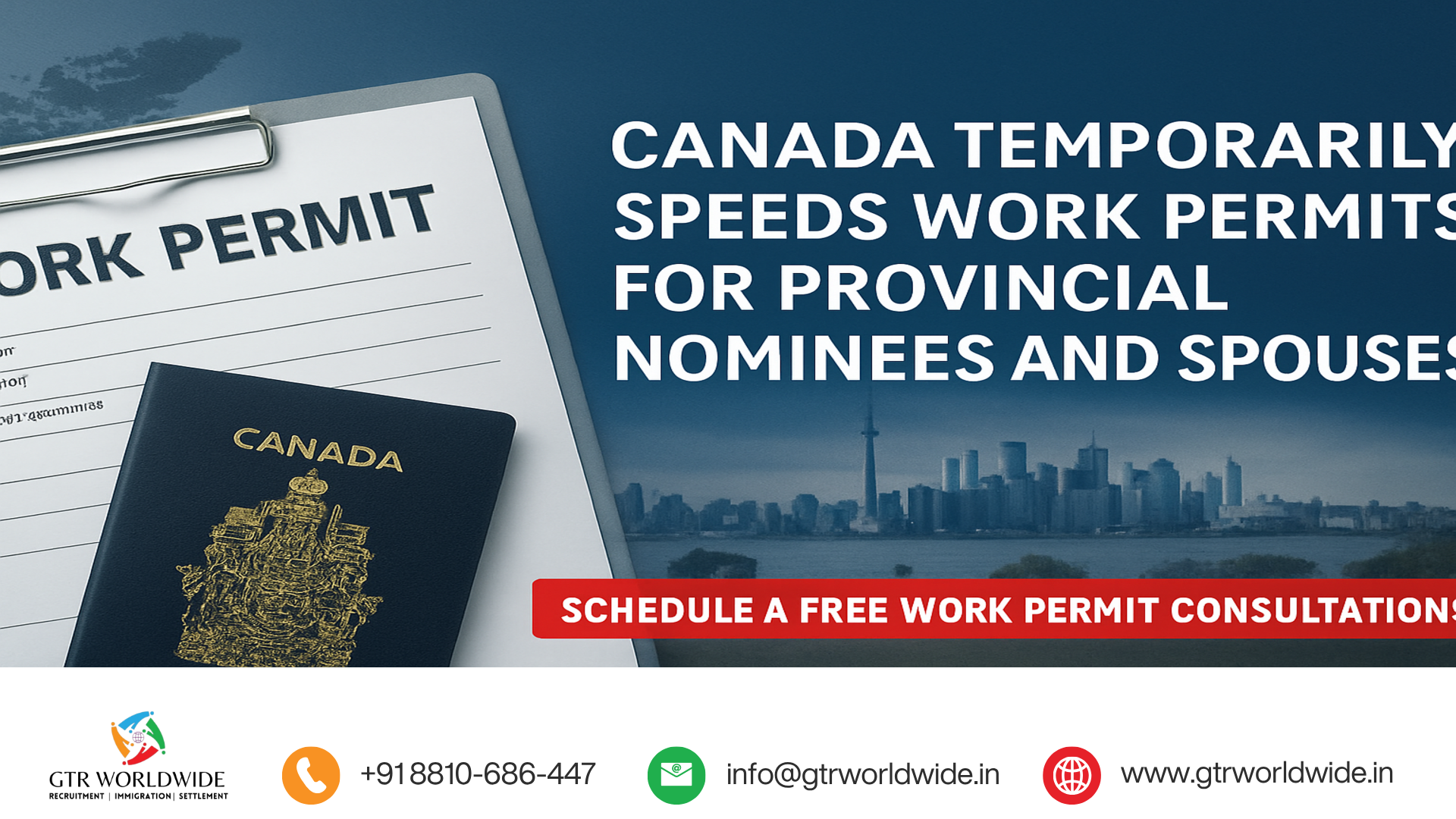 Canada temporarily speeds work permits for provincial nominees and spouses