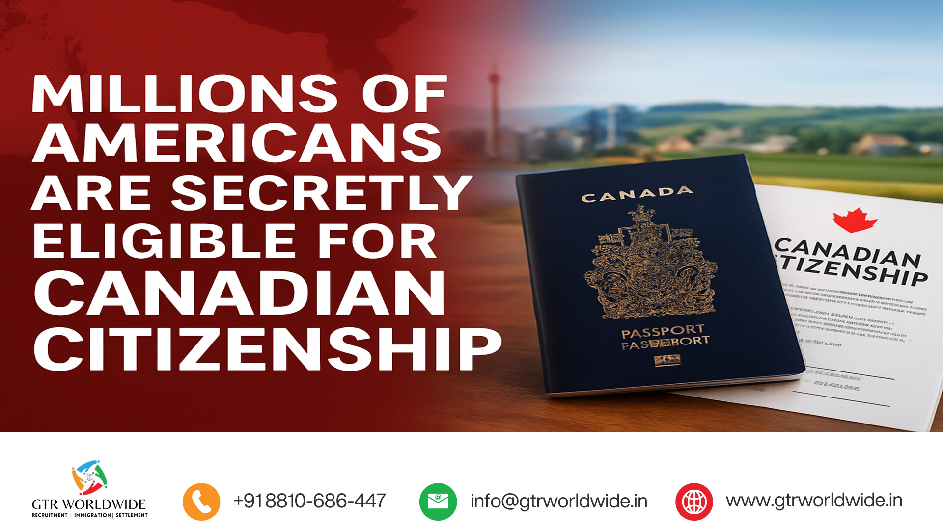 Millions of Americans Are Secretly Eligible for Canadian Citizenship