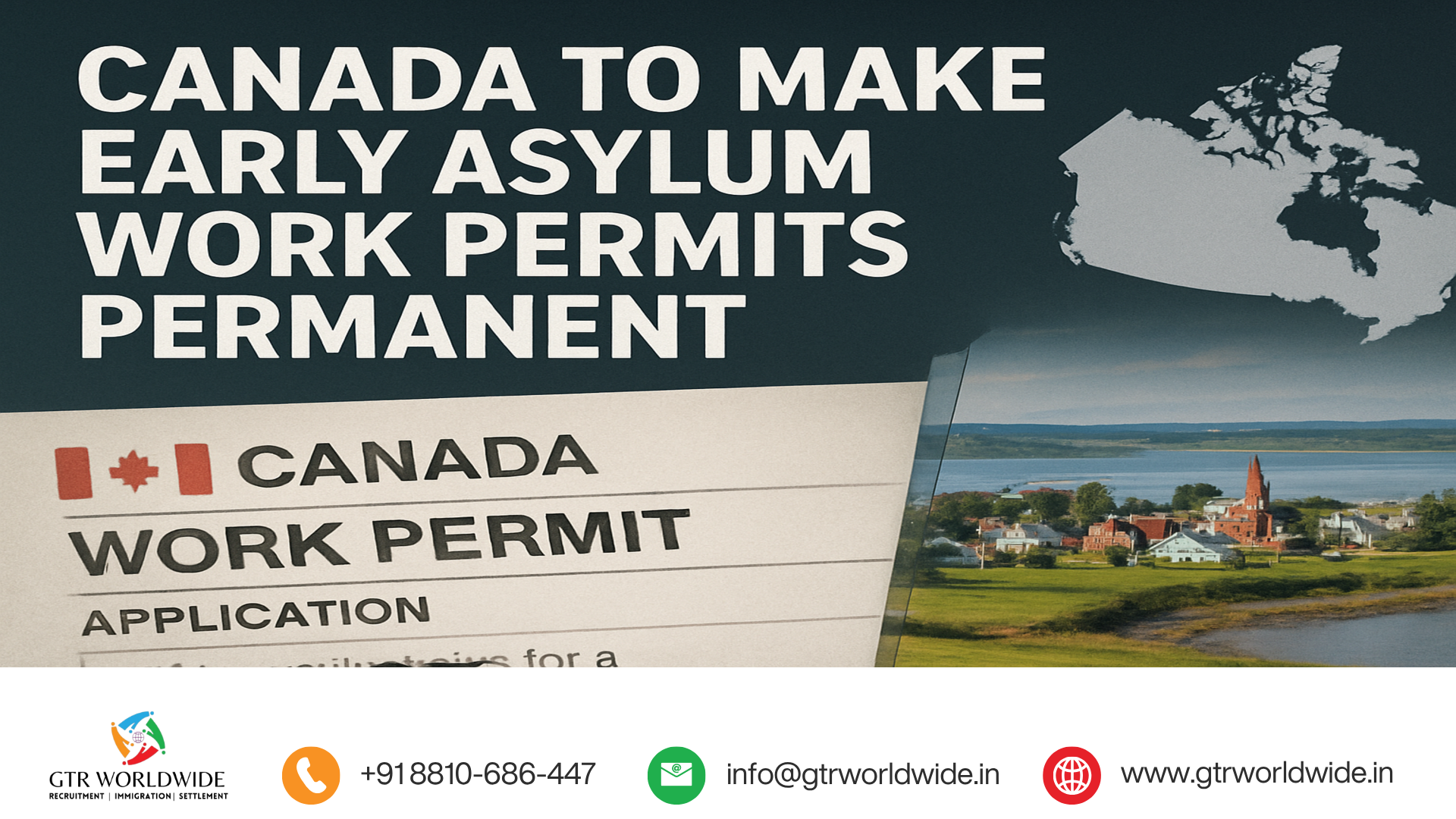 Canada to make early asylum work permits permanent