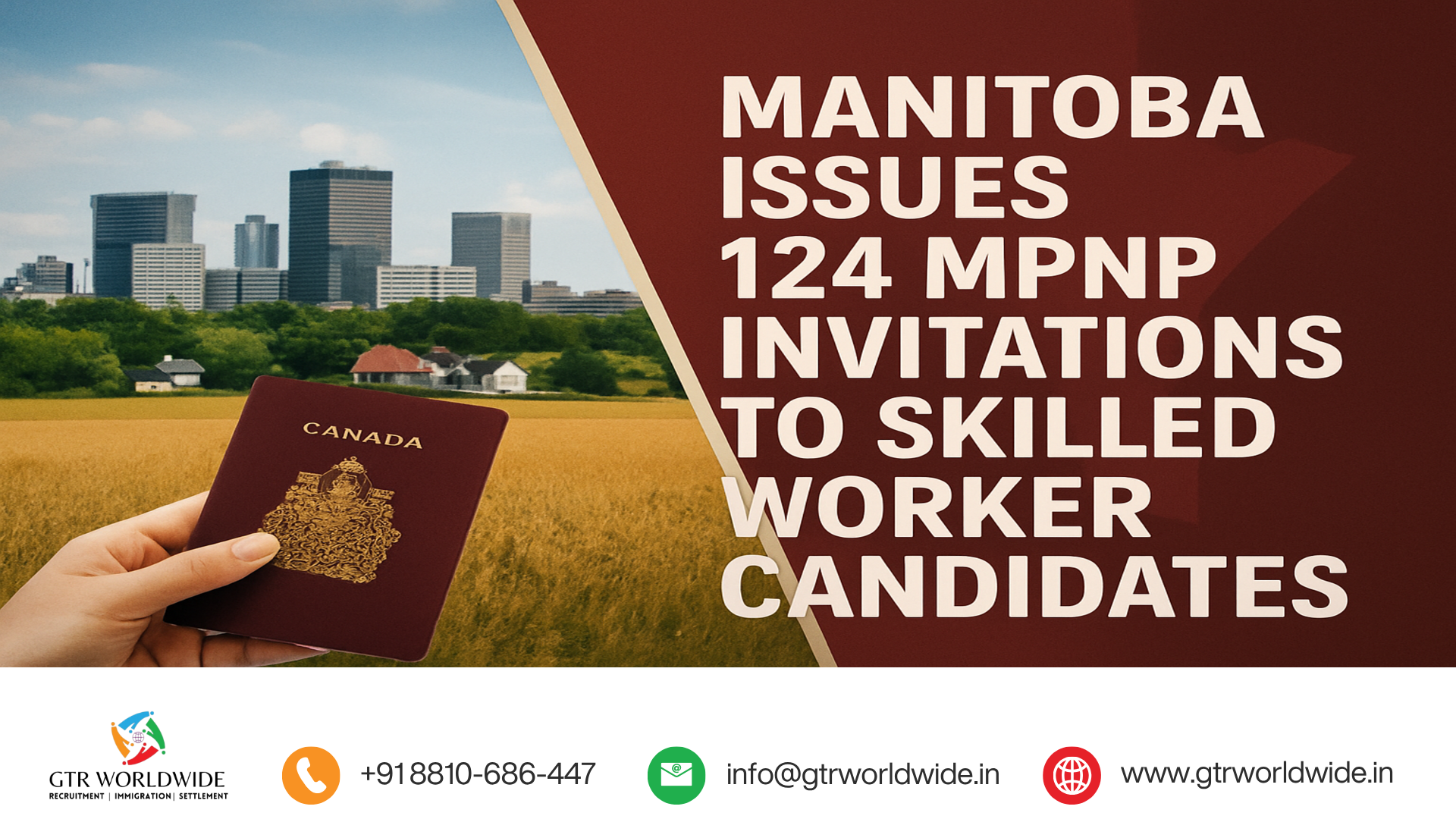 Manitoba Issues 124 MPNP Invitations to Skilled Worker Candidates