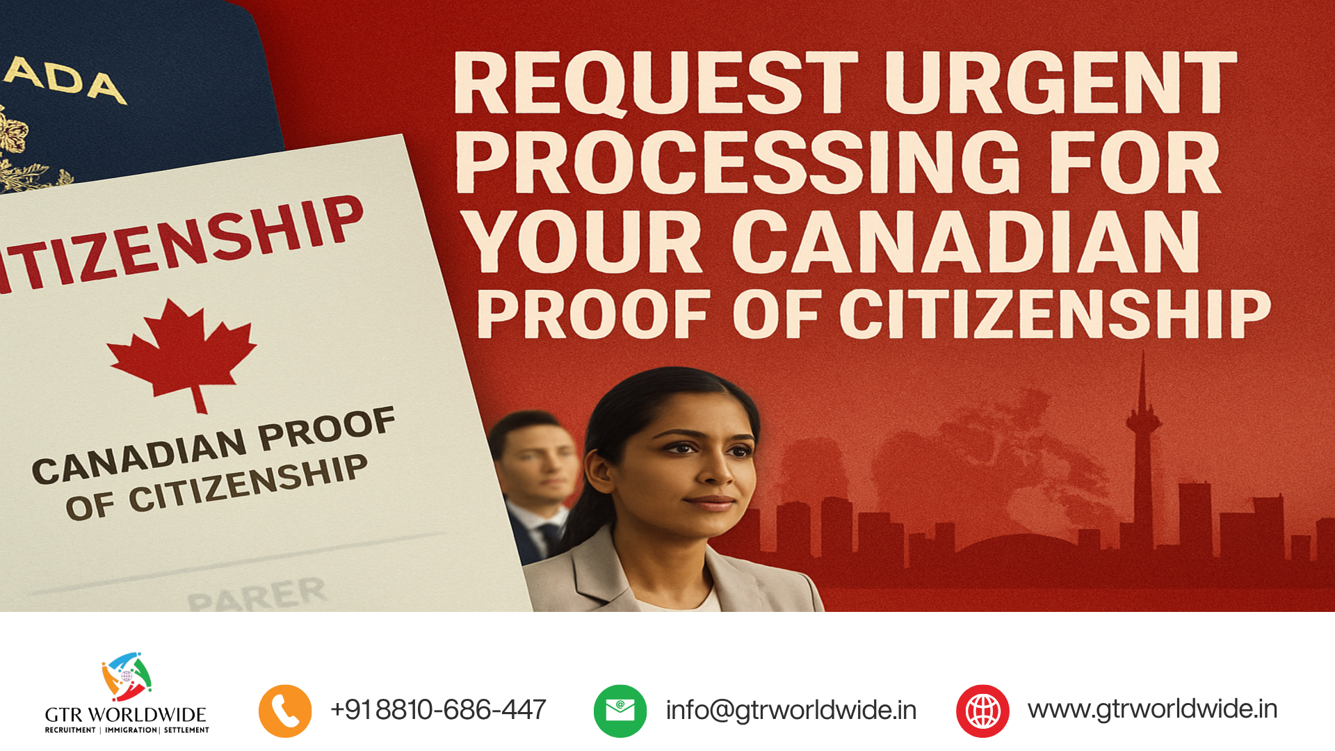 Request Urgent Processing for Your Canadian Proof of Citizenship