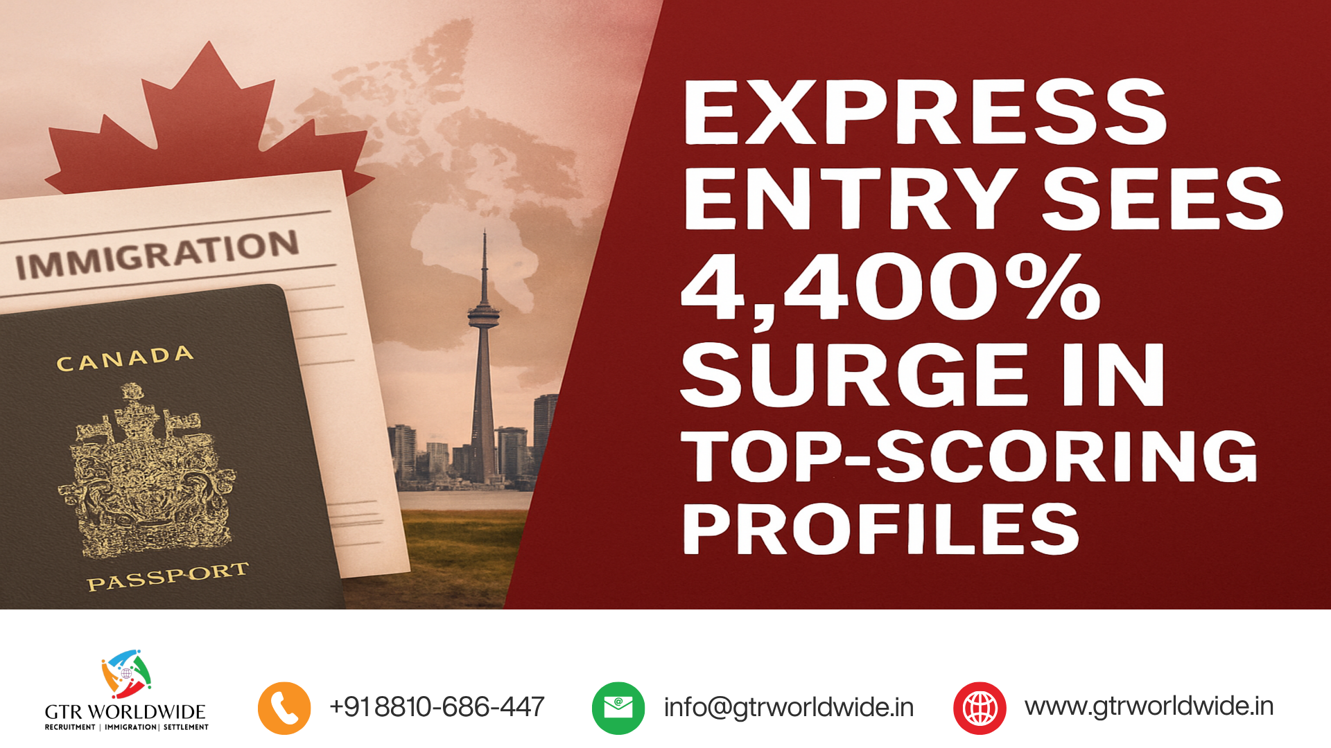 Express Entry Sees 4,400% Surge in Top-Scoring Profiles