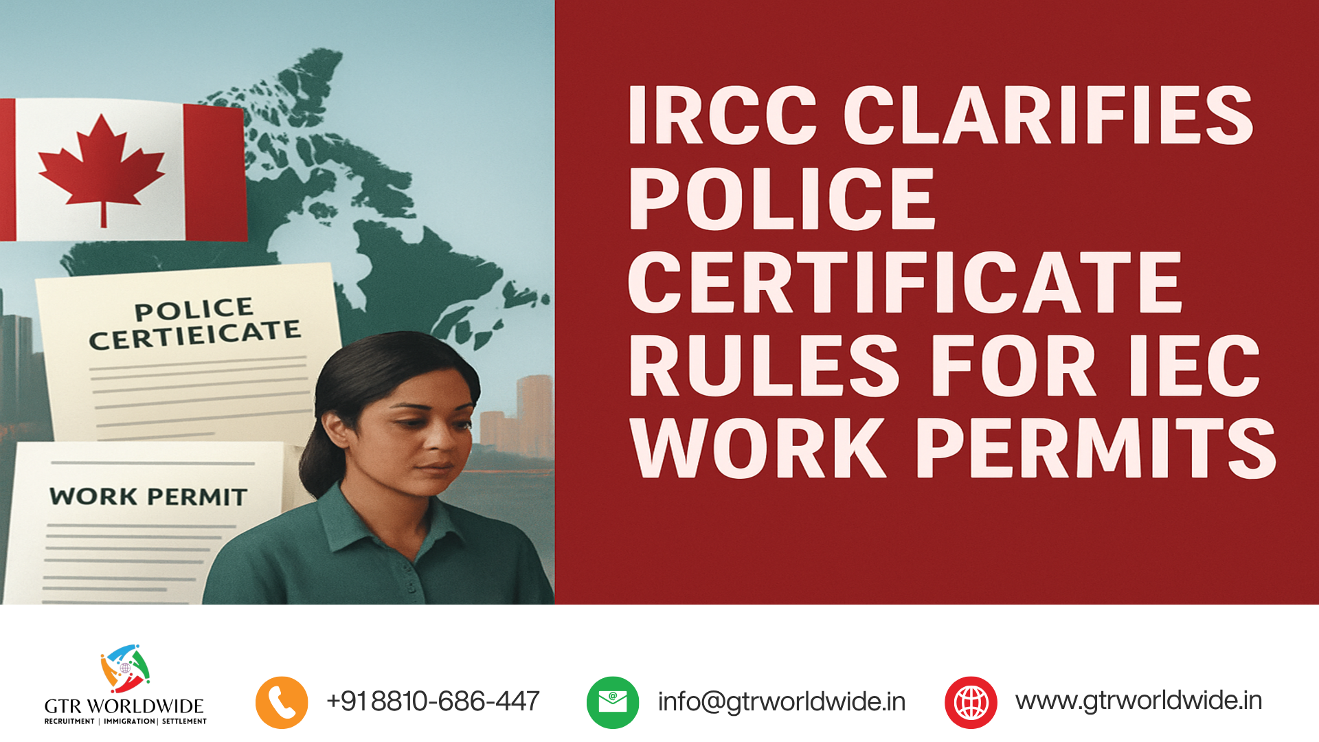 IRCC Clarifies Police Certificate Rules for IEC Work Permits
