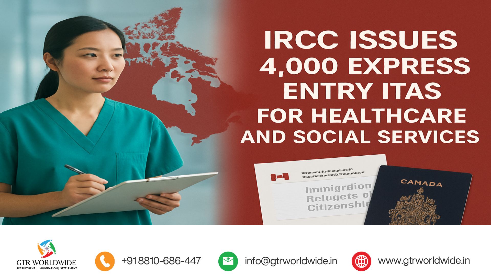 IRCC Issues 4,000 Express Entry ITAs for Healthcare and Social Services