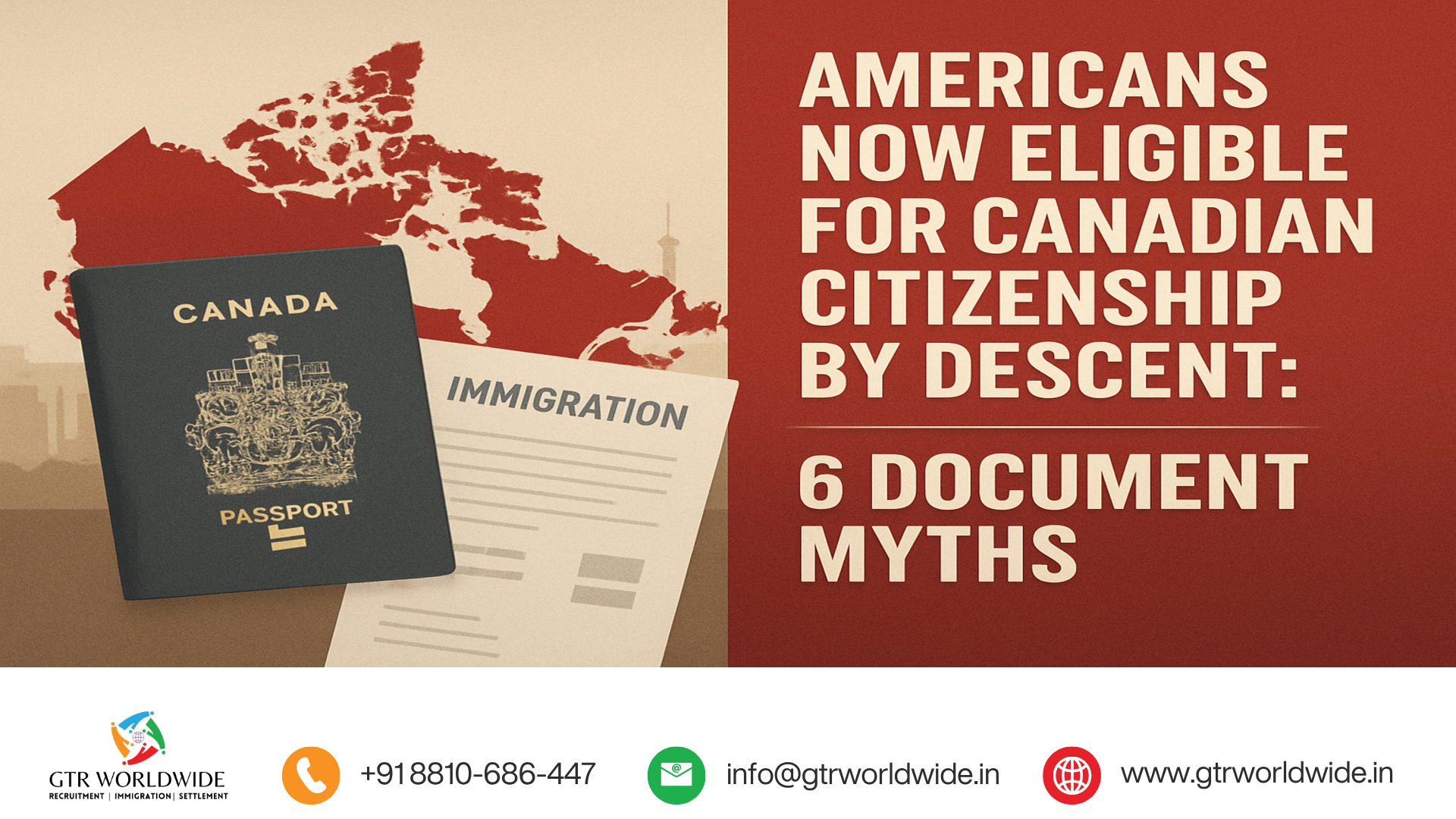 Americans Now Eligible for Canadian Citizenship by Descent: 6 Document Myths