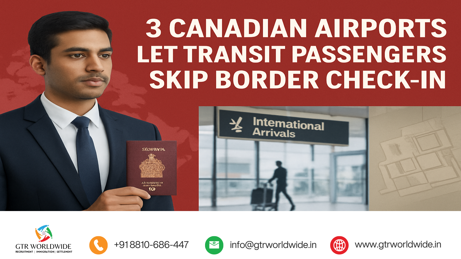 3 Canadian airports let transit passengers skip border check-in