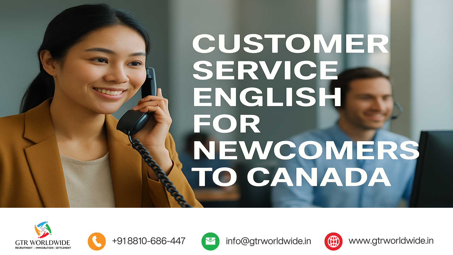 Customer Service English for Newcomers to Canada