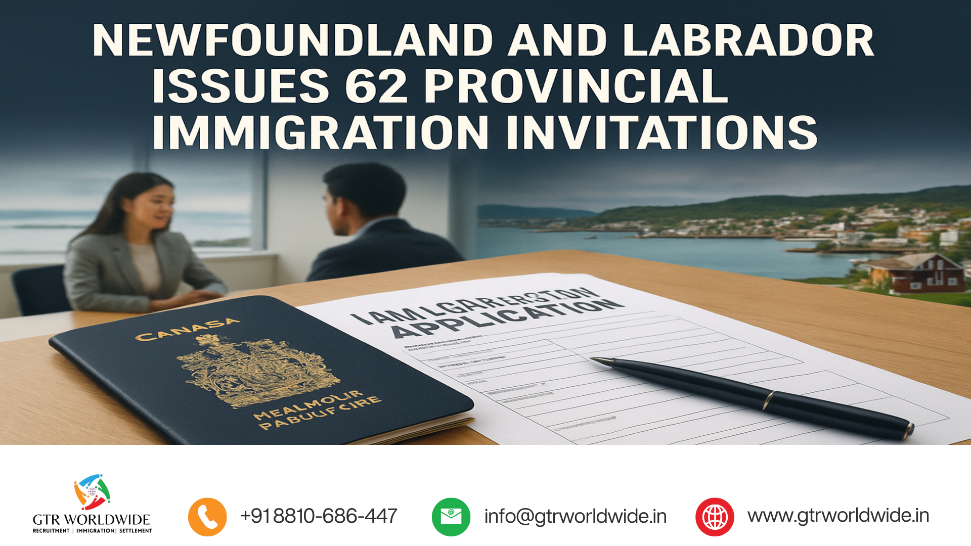 Newfoundland and Labrador Issues 62 Provincial Immigration Invitations